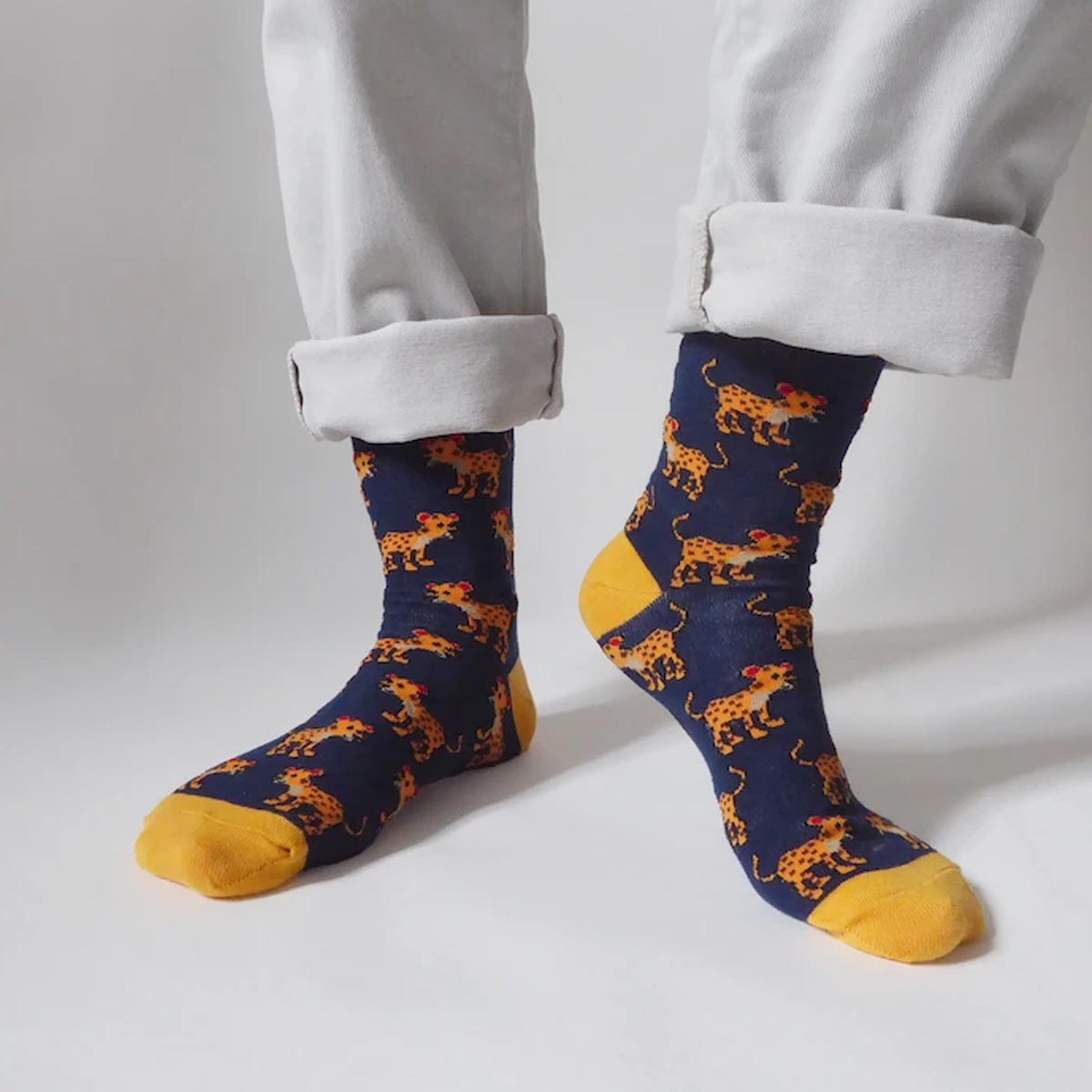 Leopard Animal Socks